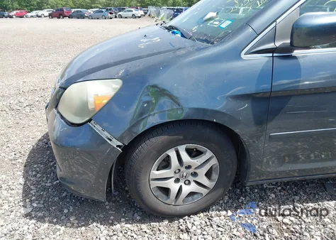 2005 Honda Odyssey Ex из США, поврежденный, VIN 5FNRL38405B075605